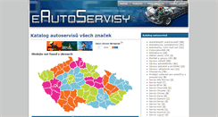 Desktop Screenshot of eautoservisy.cz